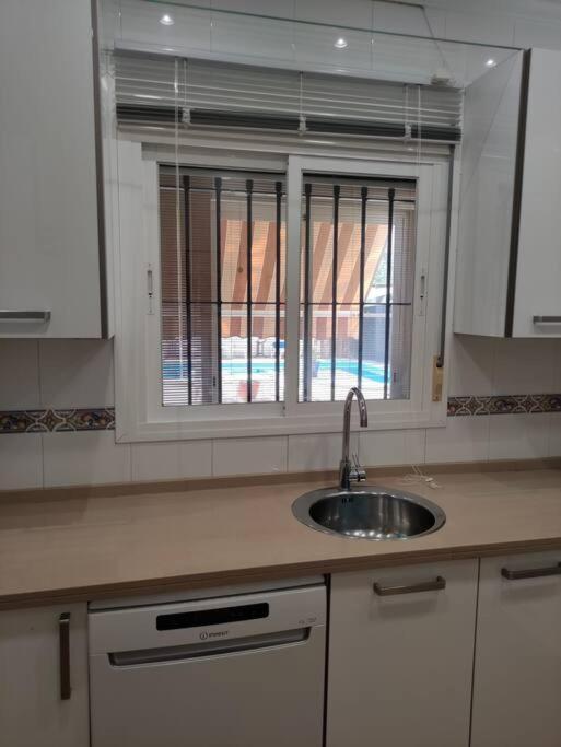 Chalet con capacidad para 8 personas Chiclana de la Frontera Bagian luar foto