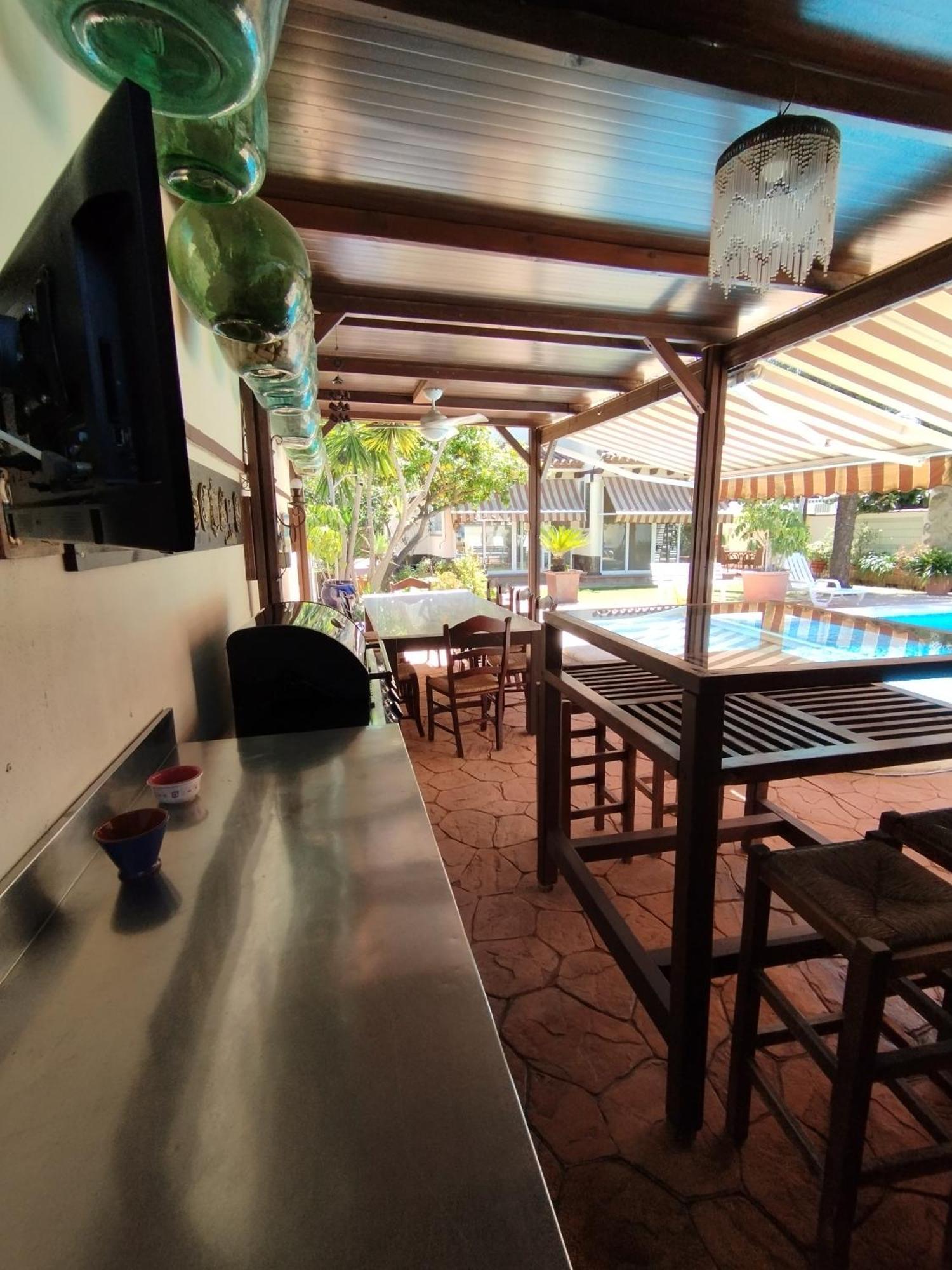 Chalet con capacidad para 8 personas Chiclana de la Frontera Bagian luar foto